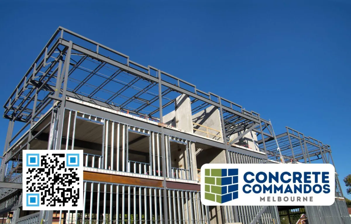 Commercial concrete project with large-scale slab construction in Melbourne Florida